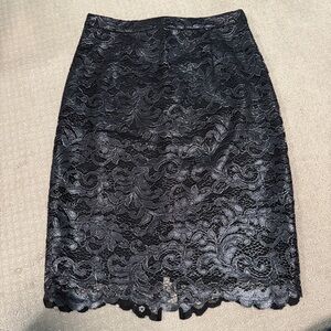 Black Lace pencil Skirt